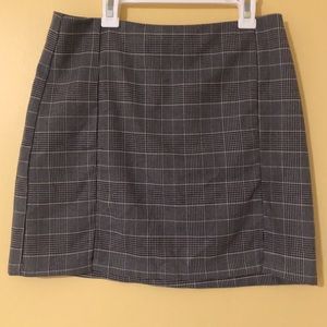 Ivy + Main Plaid Mini Skirt